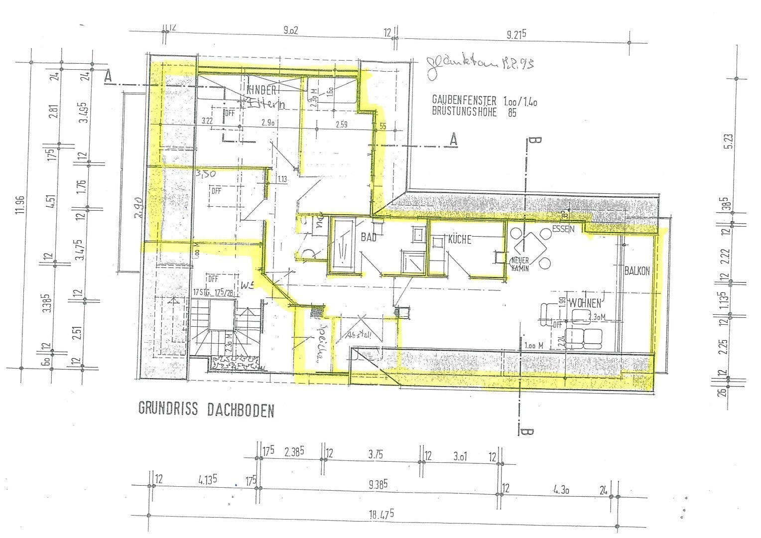 4 bedroom flat to rent, 91 m², Westerwaldstraße 5, Limburg an der Lahn, Hesse 4 bedroom flat to rent, 91 m², Westerwaldstraße 5, Limburg an der Lahn, Hesse