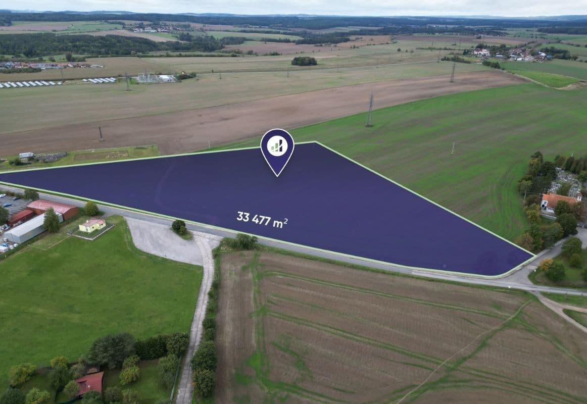 plot for sale, 33,477 m², Bechyně, Jihočeský Region plot for sale, 33,477 m², Bechyně, Jihočeský Region