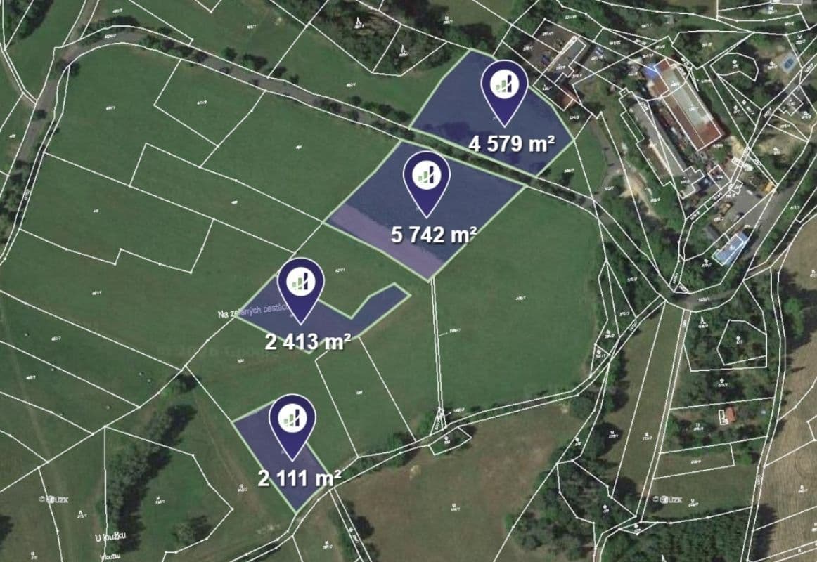 plot for sale, 2,474 m², Železný Brod, Liberecký Region plot for sale, 2,474 m², Železný Brod, Liberecký Region