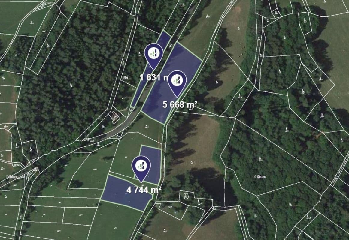 plot for sale, 4,014 m², Železný Brod, Liberecký Region plot for sale, 4,014 m², Železný Brod, Liberecký Region