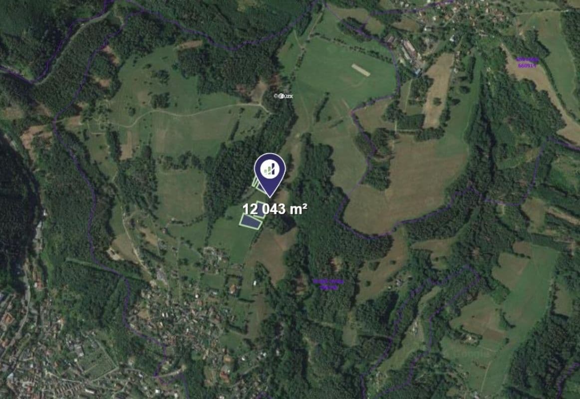 plot for sale, 4,014 m², Železný Brod, Liberecký Region plot for sale, 4,014 m², Železný Brod, Liberecký Region