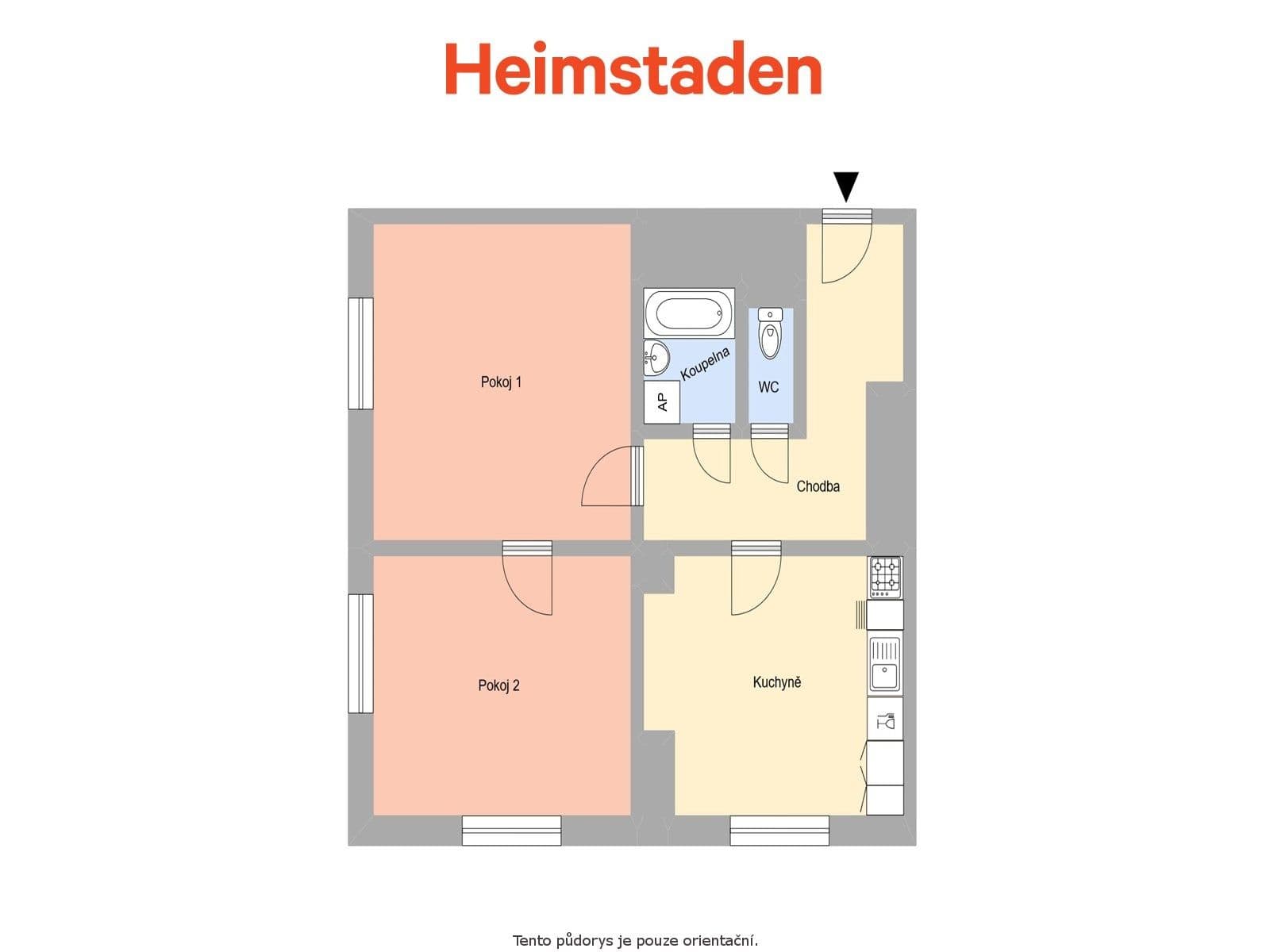 2 bedroom flat to rent, 58 m², Budovatelská, Ostrava, Moravskoslezský Region 2 bedroom flat to rent, 58 m², Budovatelská, Ostrava, Moravskoslezský Region