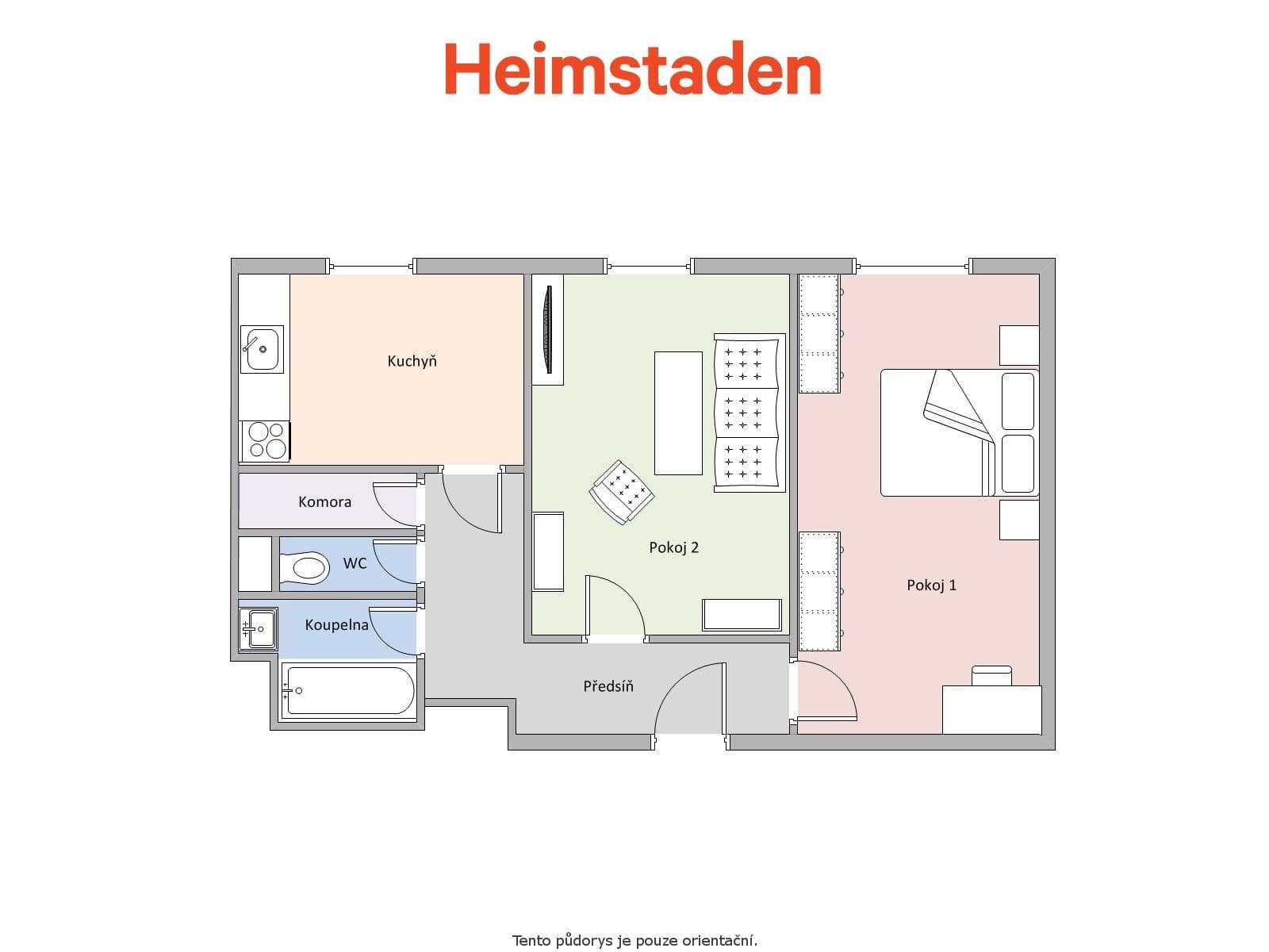 2 bedroom flat to rent, 57 m², Čkalovova, Ostrava, Moravskoslezský Region 2 bedroom flat to rent, 57 m², Čkalovova, Ostrava, Moravskoslezský Region