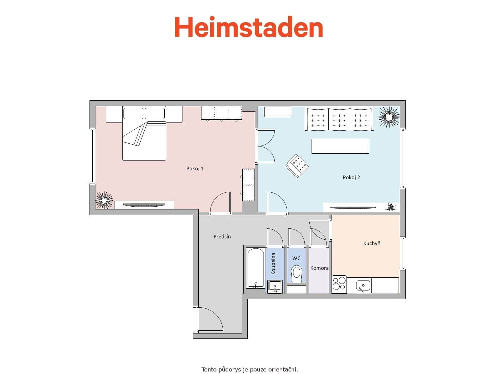 2 bedroom flat to rent, 65 m², E. F. Buriana, Ostrava, Moravskoslezský Region 2 bedroom flat to rent, 65 m², E. F. Buriana, Ostrava, Moravskoslezský Region