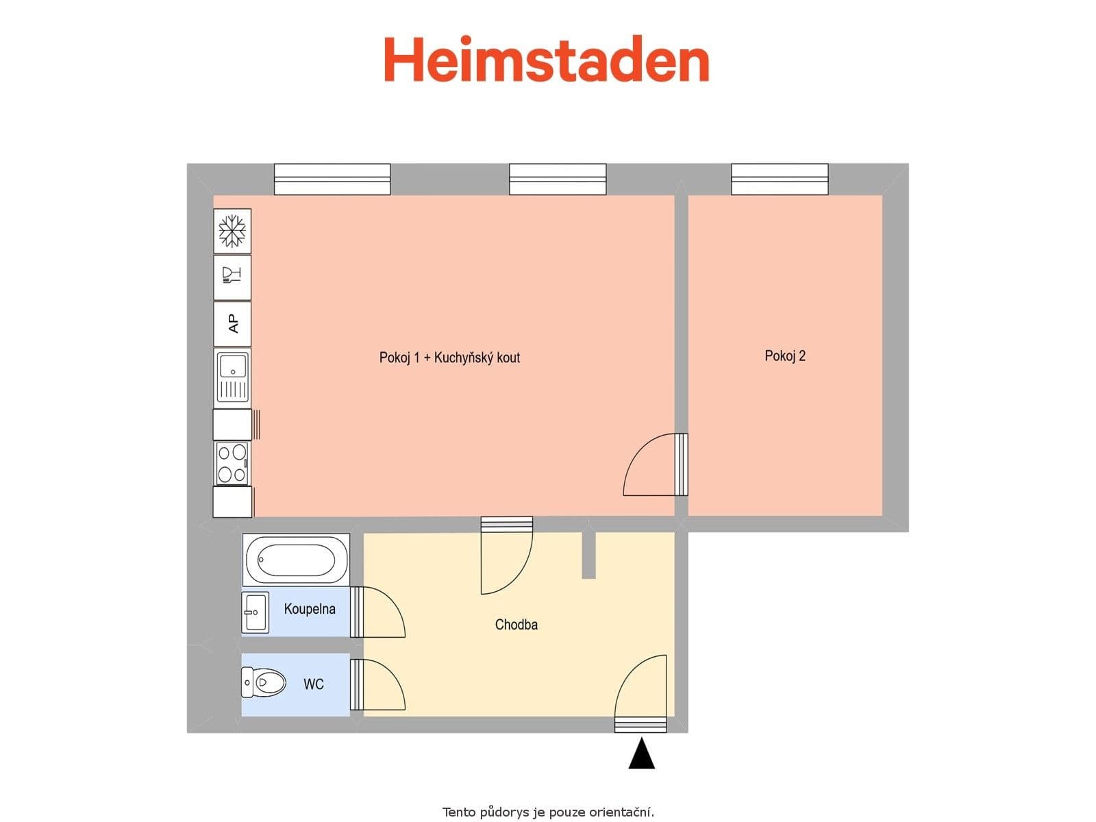 1 bedroom with open-plan kitchen flat to rent, 41 m², Alšova, Ostrava, Moravskoslezský Region 1 bedroom with open-plan kitchen flat to rent, 41 m², Alšova, Ostrava, Moravskoslezský Region