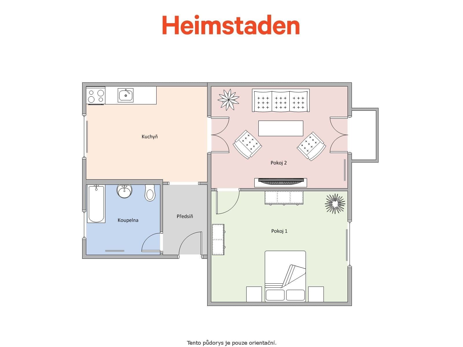 2 bedroom flat to rent, 48 m², Porubská, Ostrava, Moravskoslezský Region 2 bedroom flat to rent, 48 m², Porubská, Ostrava, Moravskoslezský Region