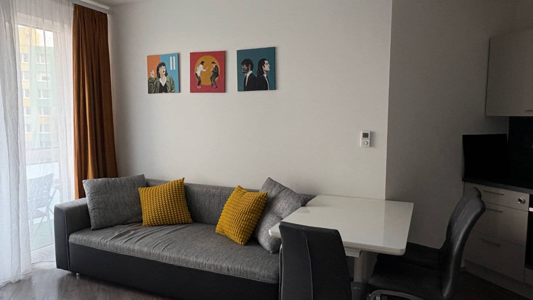 1 bedroom with open-plan kitchen flat to rent, 59 m², Zdiměřická, Prague, Prague 1 bedroom with open-plan kitchen flat to rent, 59 m², Zdiměřická, Prague, Prague