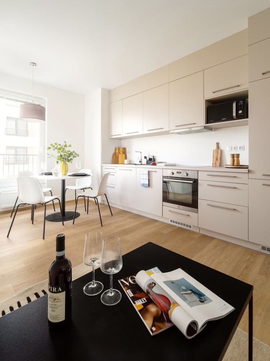 2 bedroom with open-plan kitchen flat to rent, 62 m², Františka Kováříka, Plzeň, Plzeňský Region 2 bedroom with open-plan kitchen flat to rent, 62 m², Františka Kováříka, Plzeň, Plzeňský Region