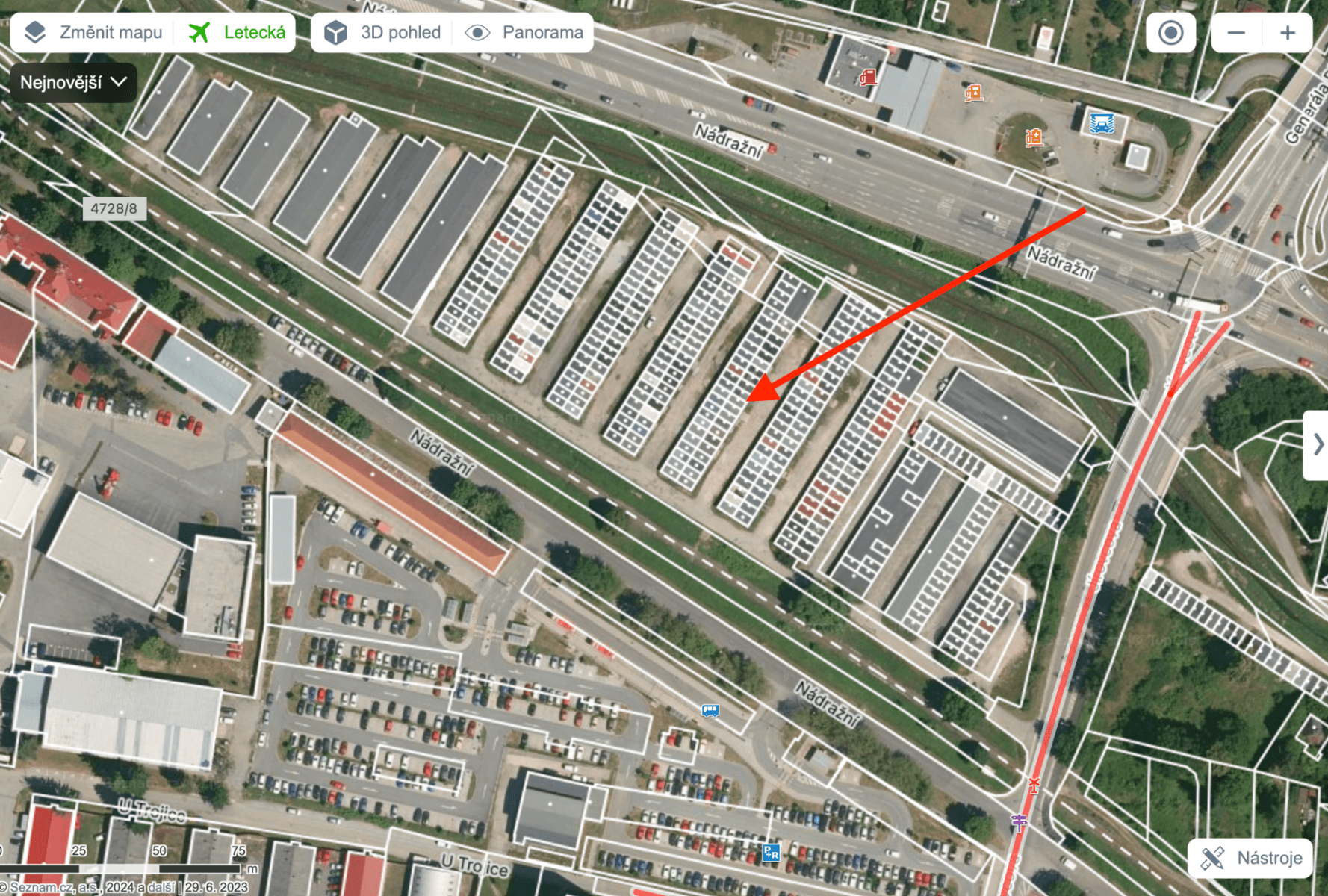 garage to rent, 16 m², České Budějovice, Jihočeský Region garage to rent, 16 m², České Budějovice, Jihočeský Region