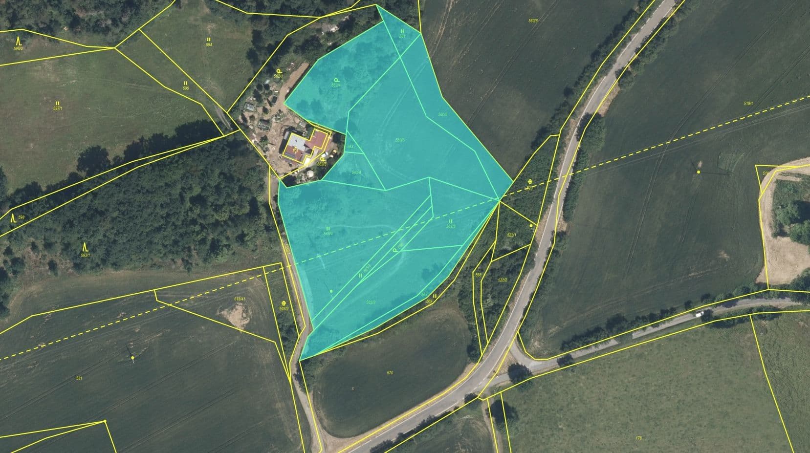 plot for sale, 12,029 m², Čím, Středočeský Region plot for sale, 12,029 m², Čím, Středočeský Region