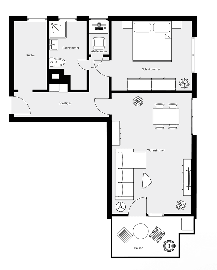 1 bedroom with open-plan kitchen flat for sale, 62 m², Blaustein, Baden-Württemberg 1 bedroom with open-plan kitchen flat for sale, 62 m², Blaustein, Baden-Württemberg