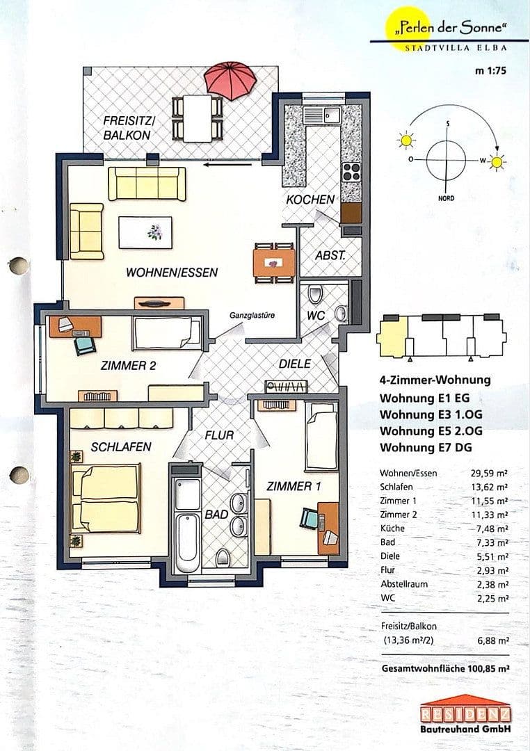 3 bedroom with open-plan kitchen flat for sale, 101 m², Remseck, Baden-Württemberg 3 bedroom with open-plan kitchen flat for sale, 101 m², Remseck, Baden-Württemberg