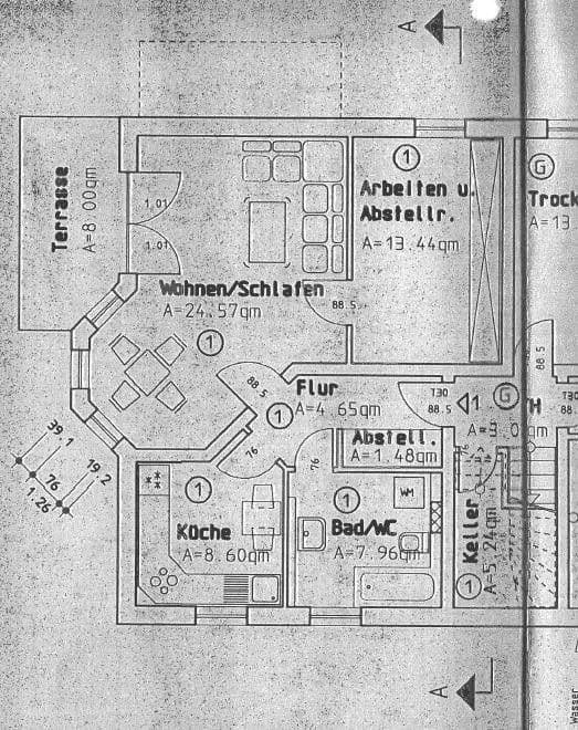 2 bedroom flat to rent, 64 m², Amselweg 22, Lichtenstein/Sachsen, Saxony 2 bedroom flat to rent, 64 m², Amselweg 22, Lichtenstein/Sachsen, Saxony