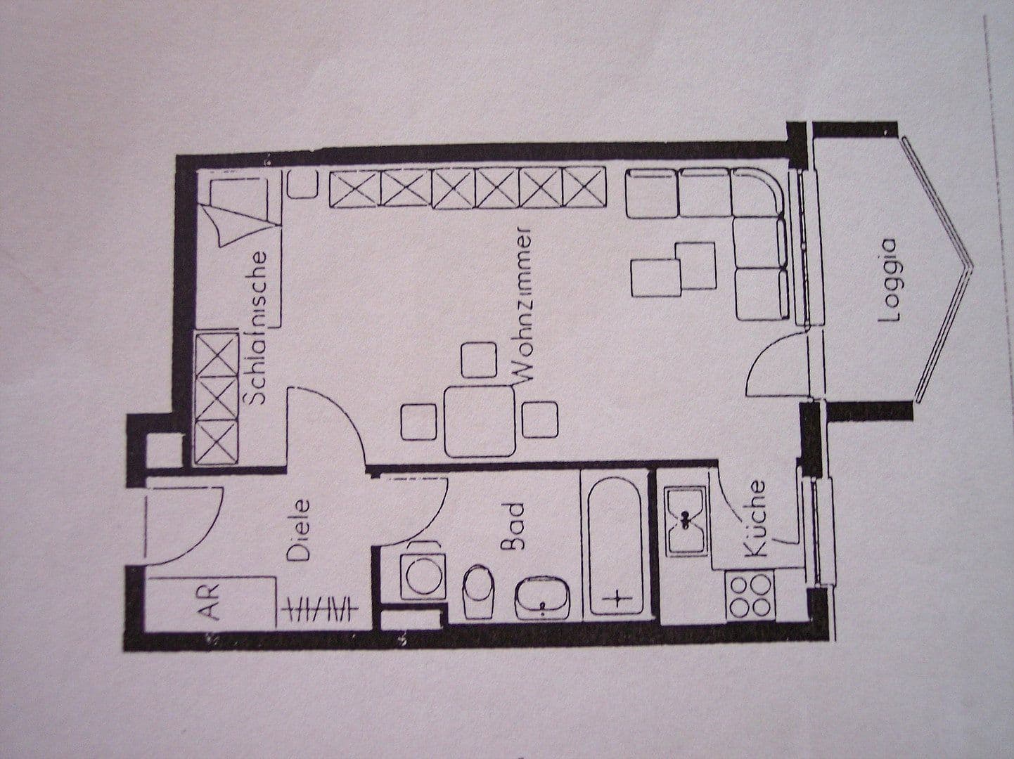 1 bedroom flat to rent, 37 m², Adelheidstraße 28a, Nürnberg, Bavaria 1 bedroom flat to rent, 37 m², Adelheidstraße 28a, Nürnberg, Bavaria