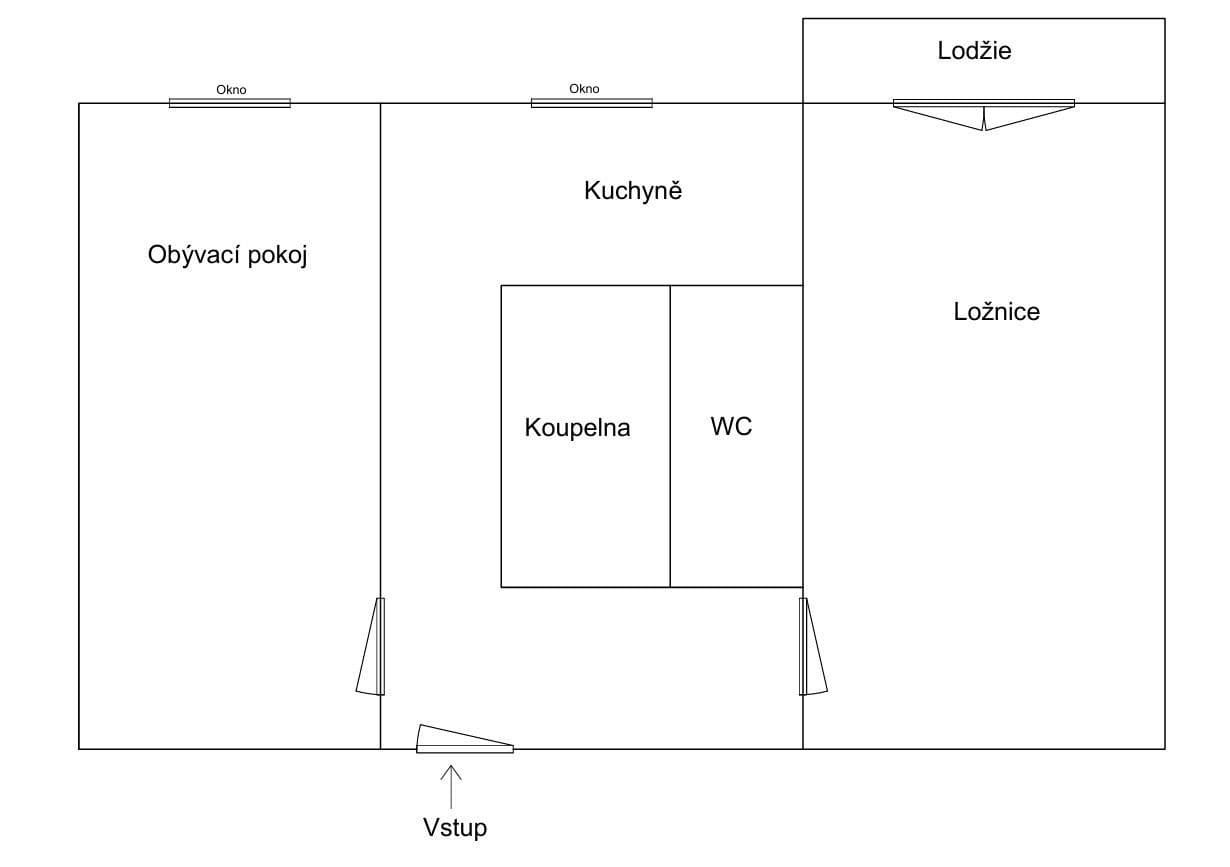 2 bedroom flat for sale, 54 m², Marie Majerové, Ostrava, Moravskoslezský Region 2 bedroom flat for sale, 54 m², Marie Majerové, Ostrava, Moravskoslezský Region