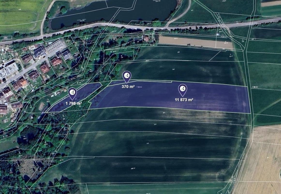 plot for sale, 14,041 m², Kamenice, Vysočina Region plot for sale, 14,041 m², Kamenice, Vysočina Region