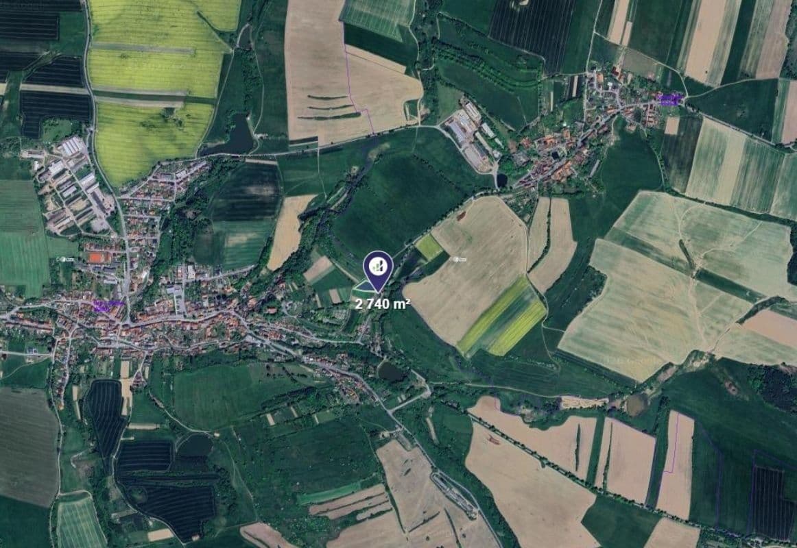 plot for sale, 2,740 m², Kamenice, Vysočina Region plot for sale, 2,740 m², Kamenice, Vysočina Region