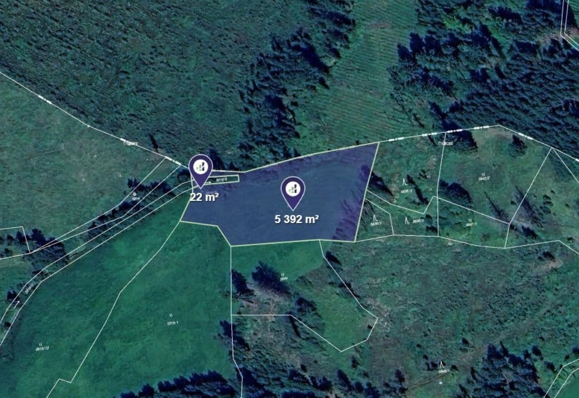 plot for sale, 5,414 m², Kamenice, Vysočina Region plot for sale, 5,414 m², Kamenice, Vysočina Region