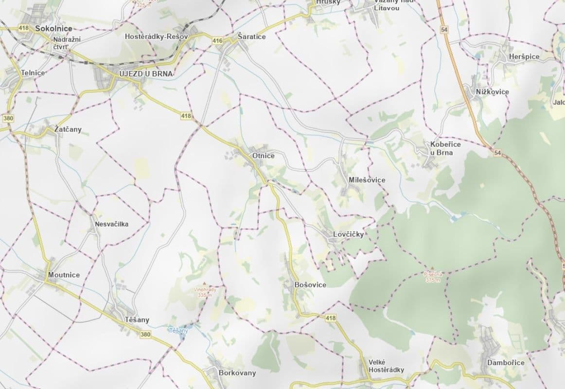 plot for sale, 1,006 m², Otnice, Jihomoravský Region plot for sale, 1,006 m², Otnice, Jihomoravský Region