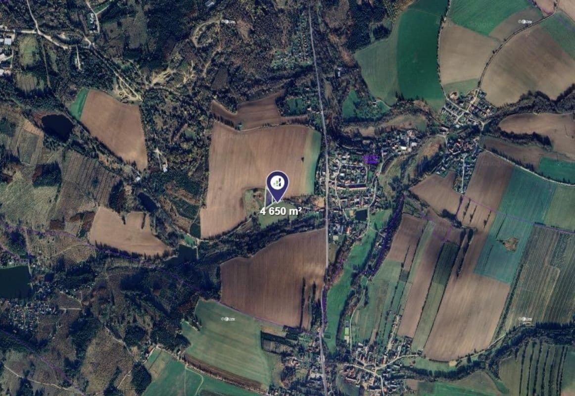 plot for sale, 4,650 m², Rančířov, Vysočina Region plot for sale, 4,650 m², Rančířov, Vysočina Region