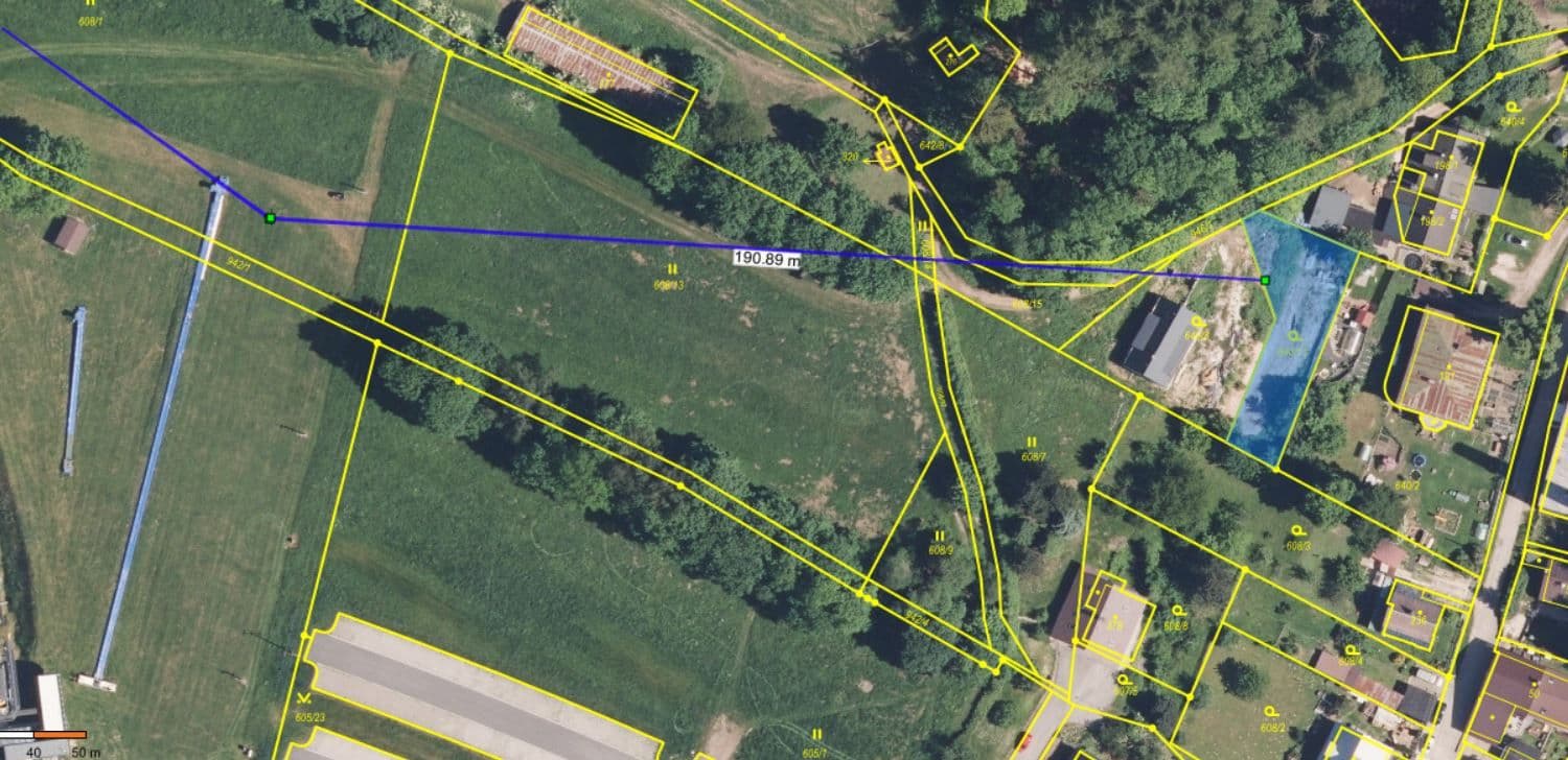 plot for sale, 622 m², Černý Důl, Královéhradecký Region plot for sale, 622 m², Černý Důl, Královéhradecký Region