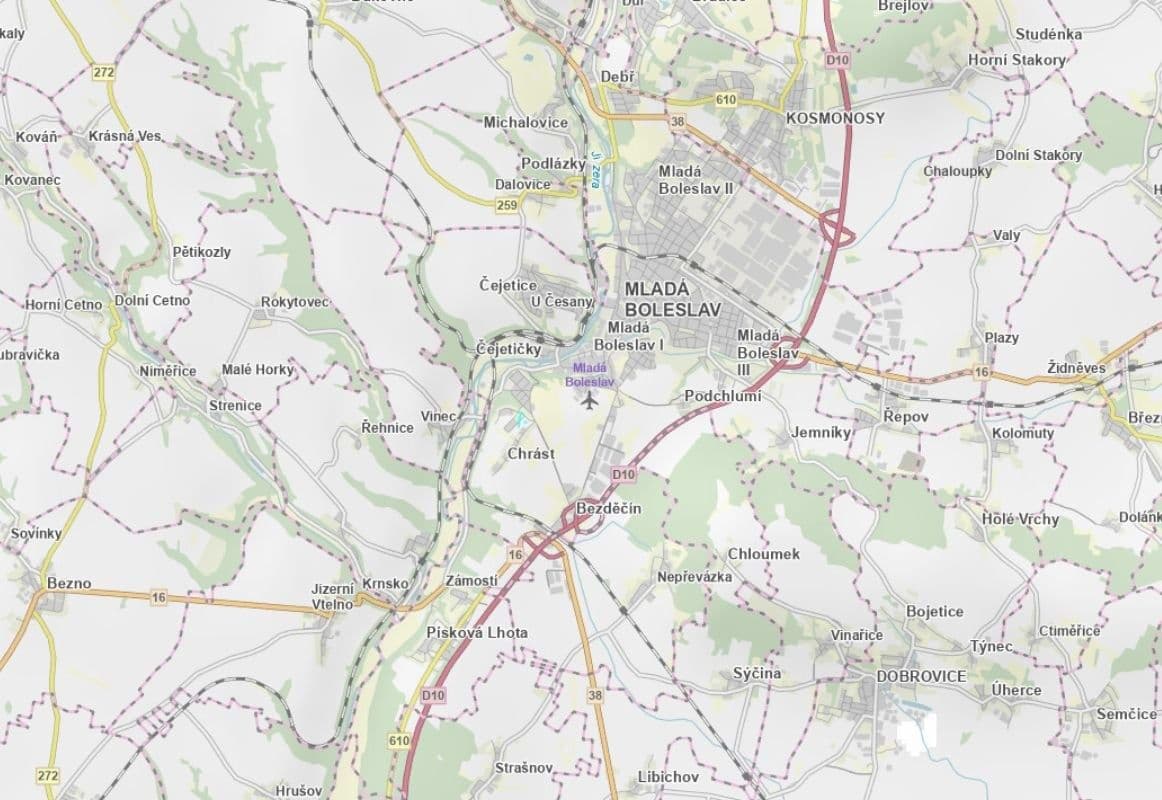 plot for sale, 4,984 m², Mladá Boleslav, Středočeský Region plot for sale, 4,984 m², Mladá Boleslav, Středočeský Region