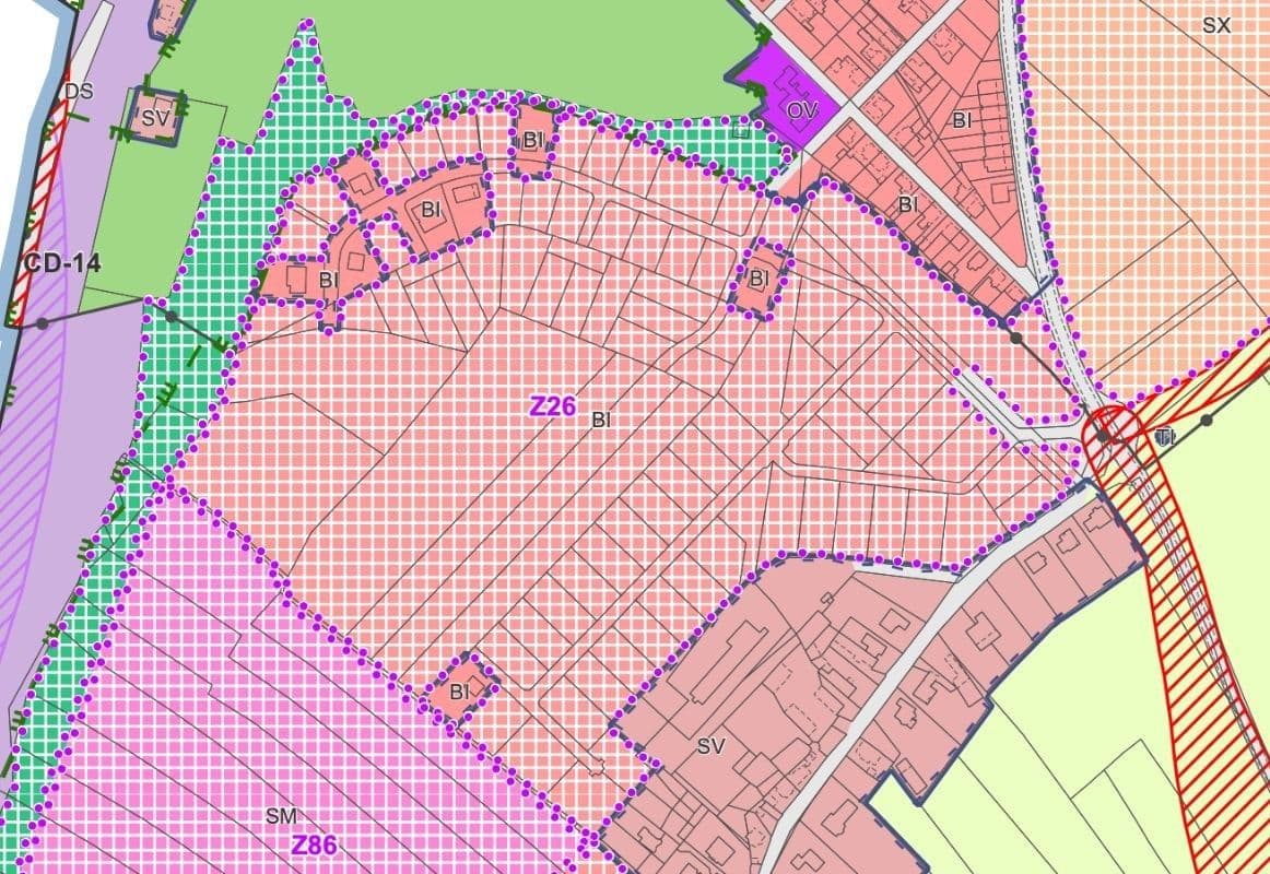 plot for sale, 4,984 m², Mladá Boleslav, Středočeský Region plot for sale, 4,984 m², Mladá Boleslav, Středočeský Region