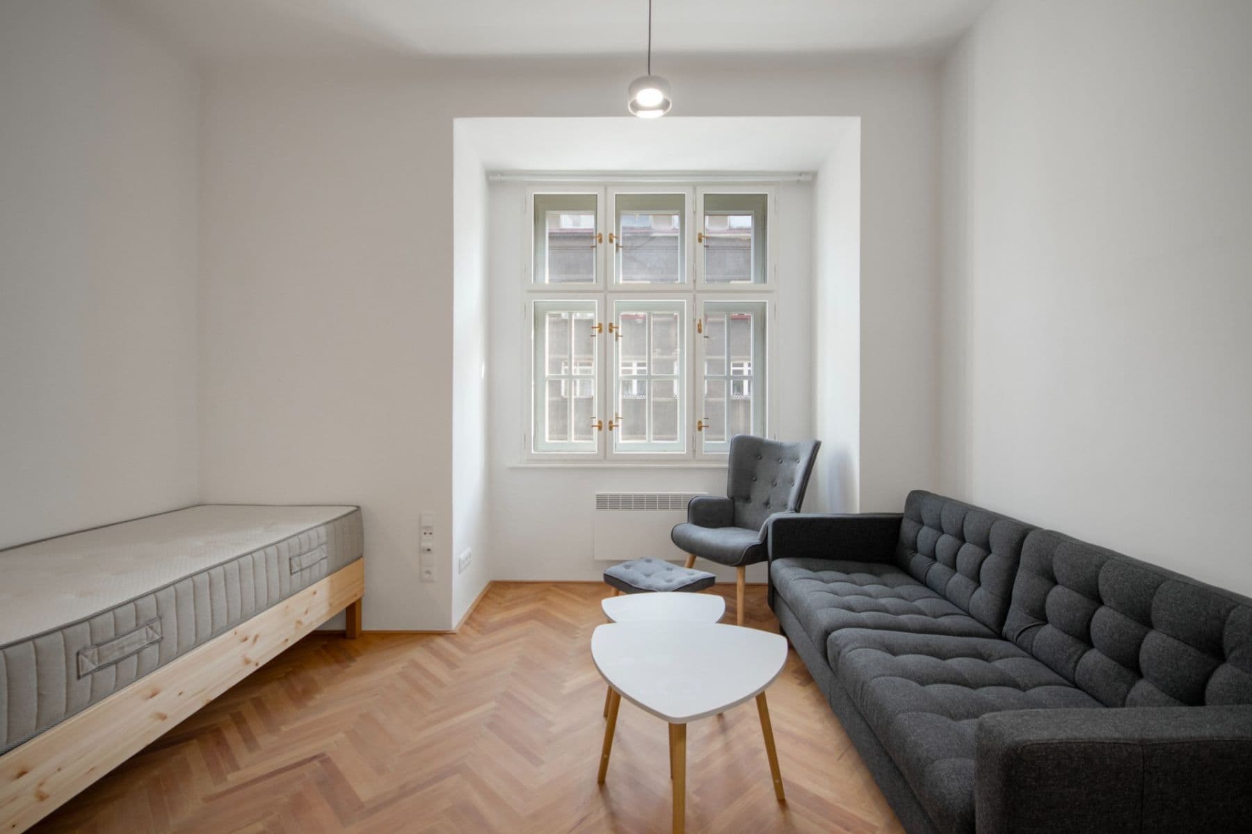 Studio flat to rent, 27 m², Bělehradská, Prague, Prague Studio flat to rent, 27 m², Bělehradská, Prague, Prague