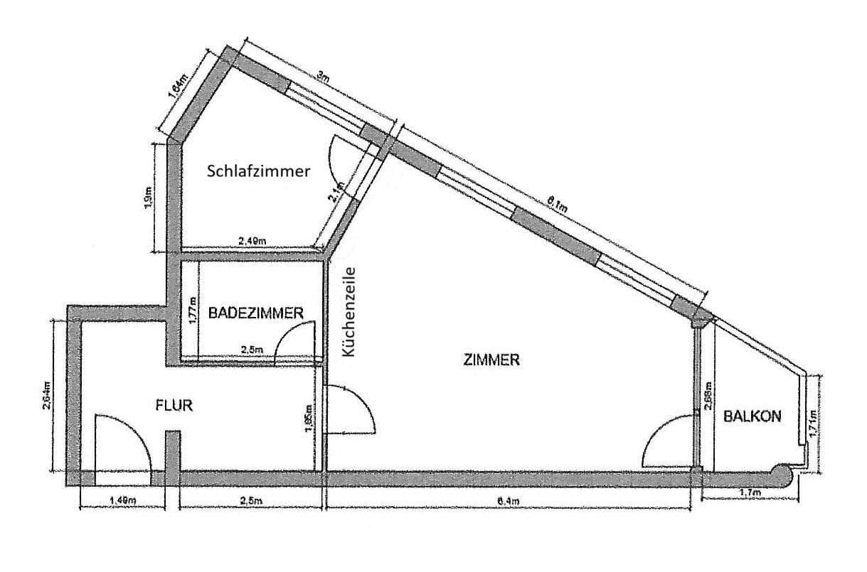 2 bedroom flat for sale, 51 m², Berlin, Berlin 2 bedroom flat for sale, 51 m², Berlin, Berlin