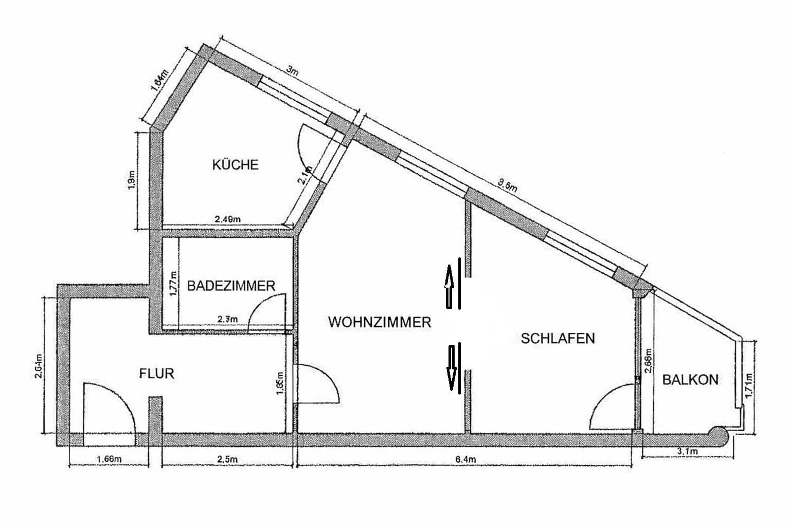 2 bedroom flat for sale, 51 m², Berlin, Berlin 2 bedroom flat for sale, 51 m², Berlin, Berlin