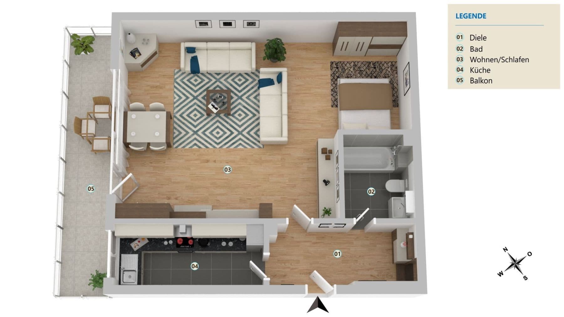 2 bedroom flat for sale, 70 m², Köln, North Rhine-Westphalia 2 bedroom flat for sale, 70 m², Köln, North Rhine-Westphalia