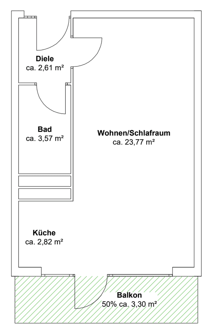 1 bedroom flat for sale, 37 m², München, Bavaria 1 bedroom flat for sale, 37 m², München, Bavaria