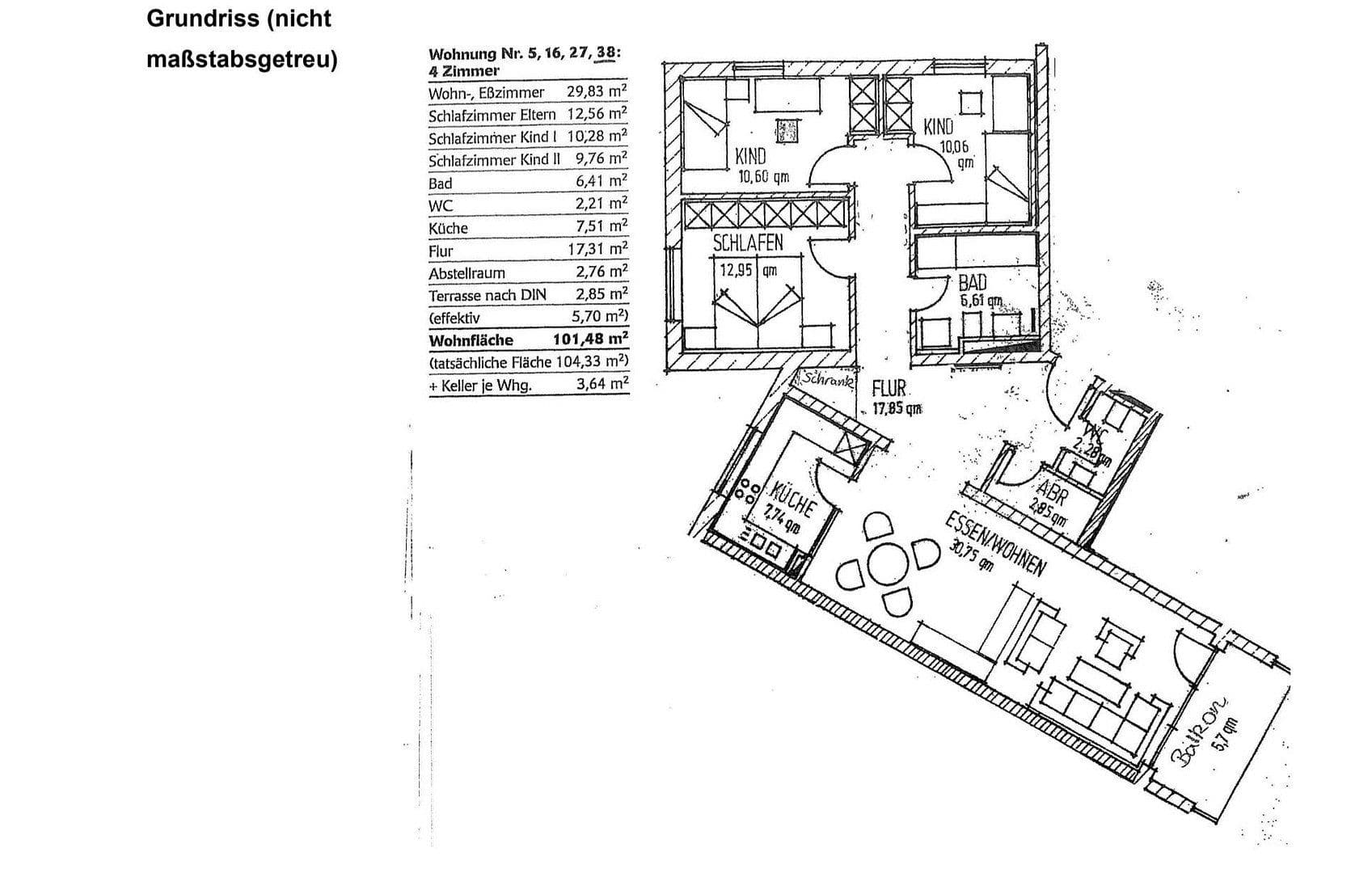 4 bedroom flat for sale, 102 m², Ziegelwiesstraße, Kempten (Allgäu), Bavaria 4 bedroom flat for sale, 102 m², Ziegelwiesstraße, Kempten (Allgäu), Bavaria