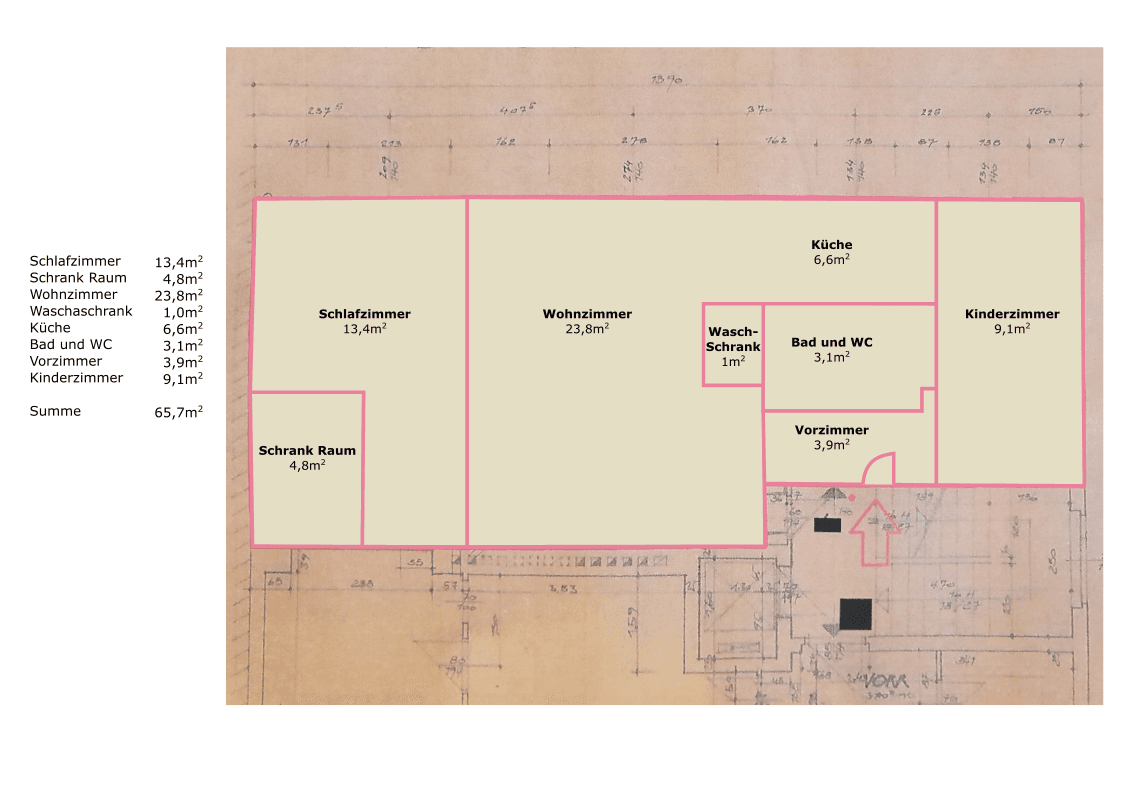 3 bedroom flat for sale, 66 m², Floridsdorfer Hauptstraße 22, Wien, Vienna 3 bedroom flat for sale, 66 m², Floridsdorfer Hauptstraße 22, Wien, Vienna
