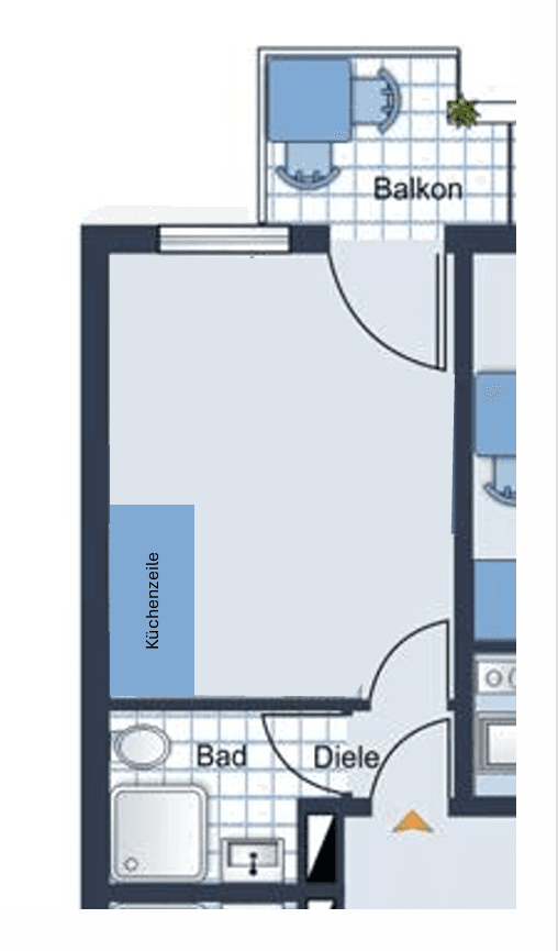 1 bedroom flat to rent, 17 m², München, Bavaria 1 bedroom flat to rent, 17 m², München, Bavaria