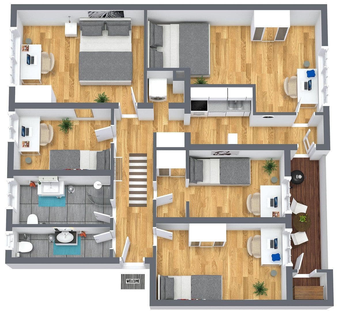 5 bedroom flat to rent, 85 m², München, Bavaria 5 bedroom flat to rent, 85 m², München, Bavaria