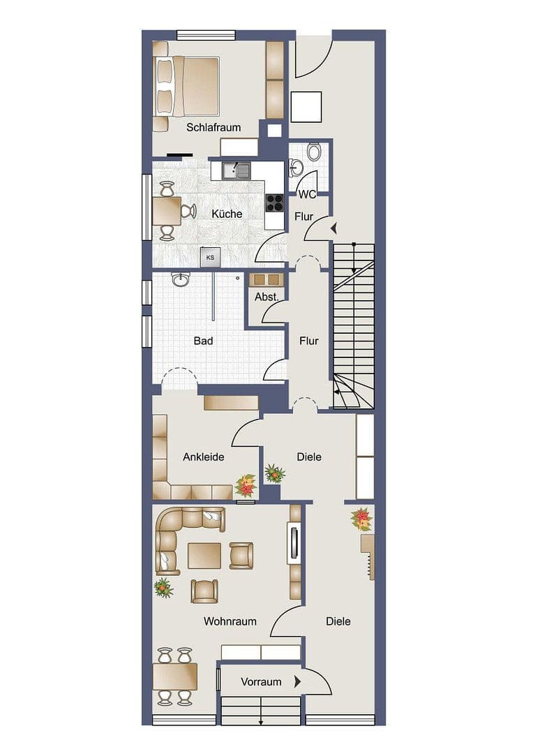 4 bedroom flat to rent, 105 m², Augustiner str. 9, Tittmoning, Bavaria 4 bedroom flat to rent, 105 m², Augustiner str. 9, Tittmoning, Bavaria