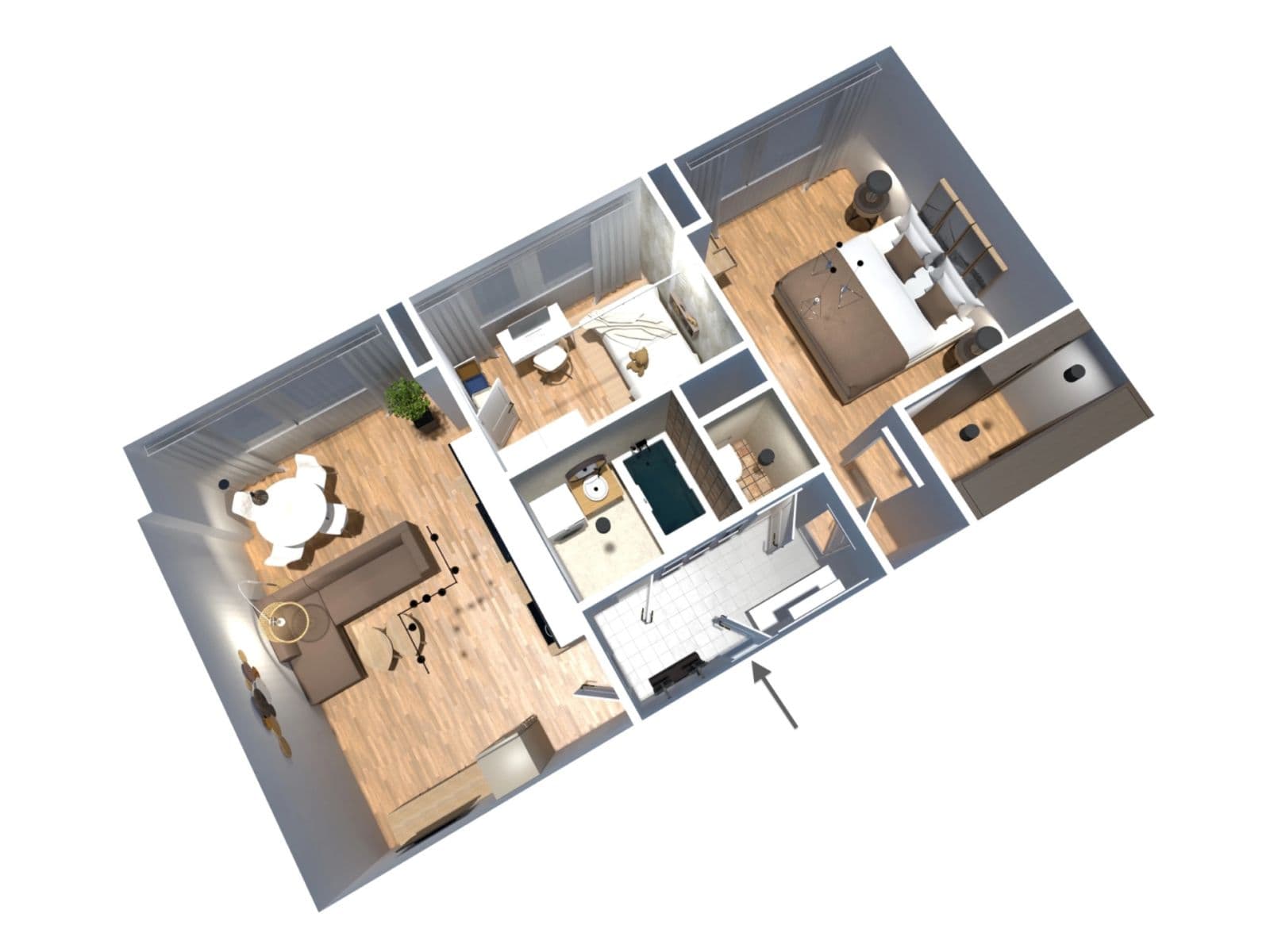 2 bedroom with open-plan kitchen flat for sale, 63 m², Havlíčkova, Mladá Boleslav, Středočeský Region 2 bedroom with open-plan kitchen flat for sale, 63 m², Havlíčkova, Mladá Boleslav, Středočeský Region