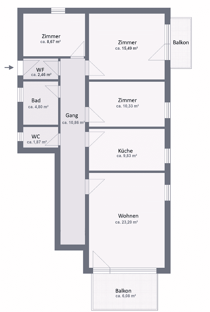 4 bedroom flat for sale, 90 m², Elchingen, Bavaria 4 bedroom flat for sale, 90 m², Elchingen, Bavaria