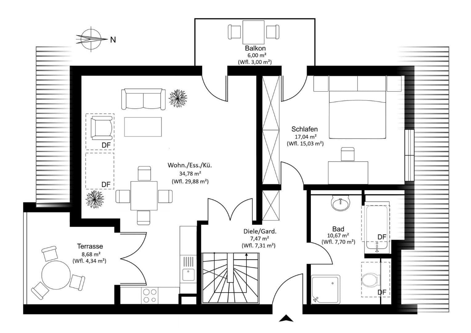 3 bedroom flat to rent, 87 m², Kniggestraße 12, München, Bavaria 3 bedroom flat to rent, 87 m², Kniggestraße 12, München, Bavaria