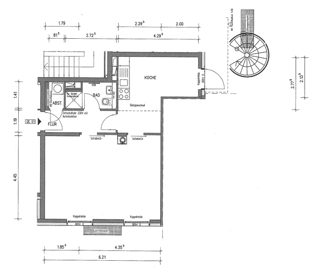 1 bedroom flat to rent, 51 m², Fuchstanzstr. 30, Frankfurt, Hesse 1 bedroom flat to rent, 51 m², Fuchstanzstr. 30, Frankfurt, Hesse