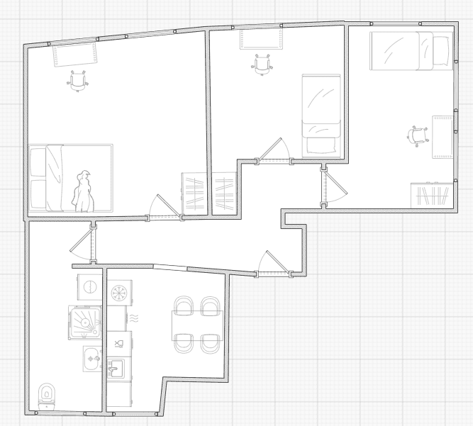 flat to rent, 23 m², Bogenstraße, Nürnberg, Bavaria flat to rent, 23 m², Bogenstraße, Nürnberg, Bavaria
