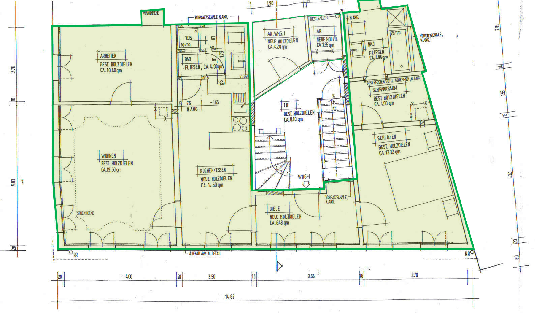 2 bedroom with open-plan kitchen flat to rent, 90 m², Karolinenstraße 17, Bamberg, Bavaria 2 bedroom with open-plan kitchen flat to rent, 90 m², Karolinenstraße 17, Bamberg, Bavaria