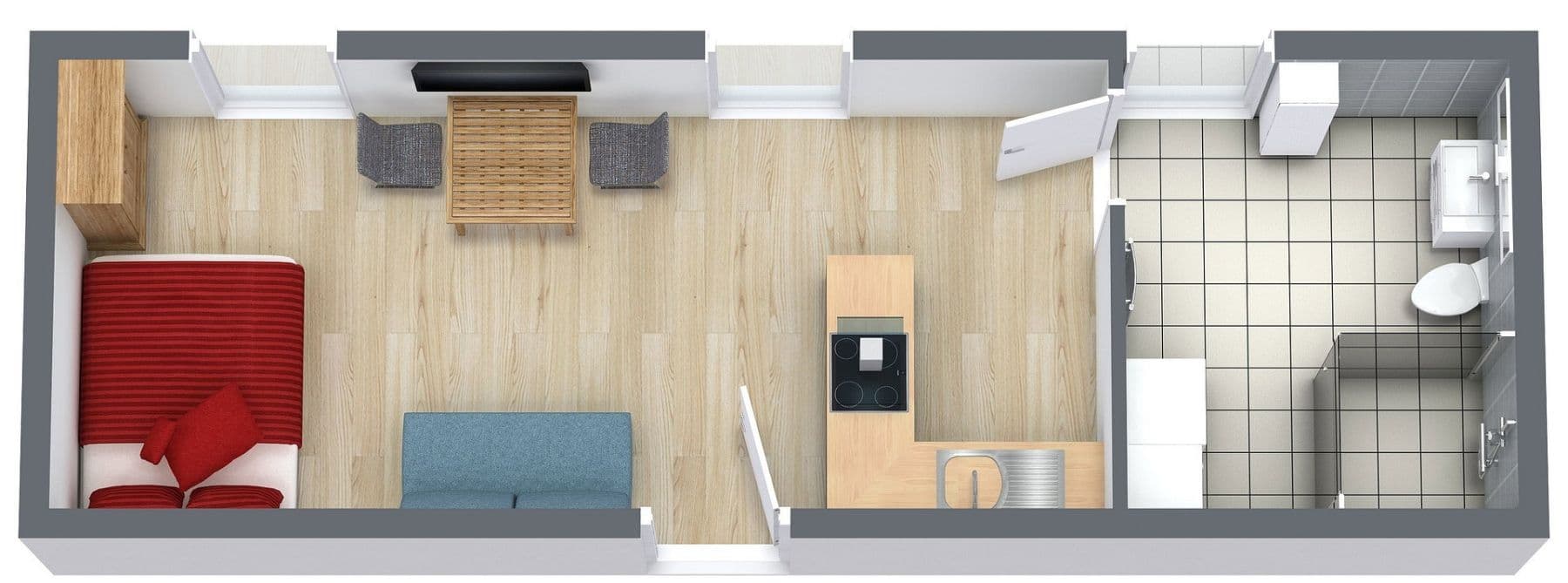 1 bedroom flat to rent, 35 m², Rudower Chaussee 32, Berlin, Berlin 1 bedroom flat to rent, 35 m², Rudower Chaussee 32, Berlin, Berlin