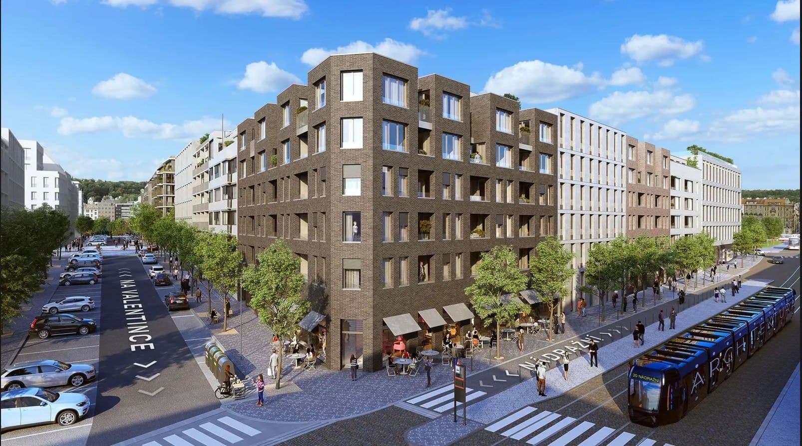 4 bedroom with open-plan kitchen flat for sale, 93 m², Na Valentince, Prague, Prague 4 bedroom with open-plan kitchen flat for sale, 93 m², Na Valentince, Prague, Prague