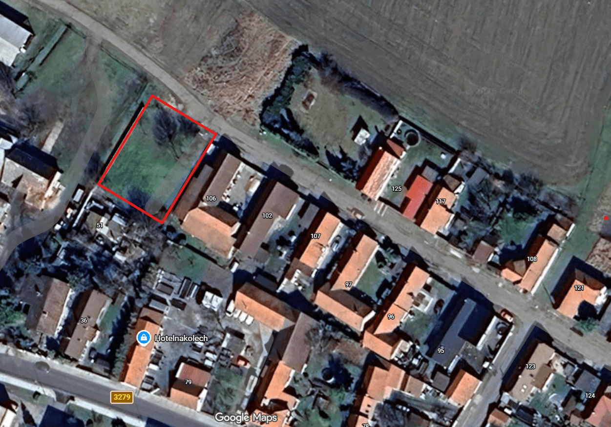 plot for sale, 801 m², Jestřabí Lhota, Středočeský Region plot for sale, 801 m², Jestřabí Lhota, Středočeský Region