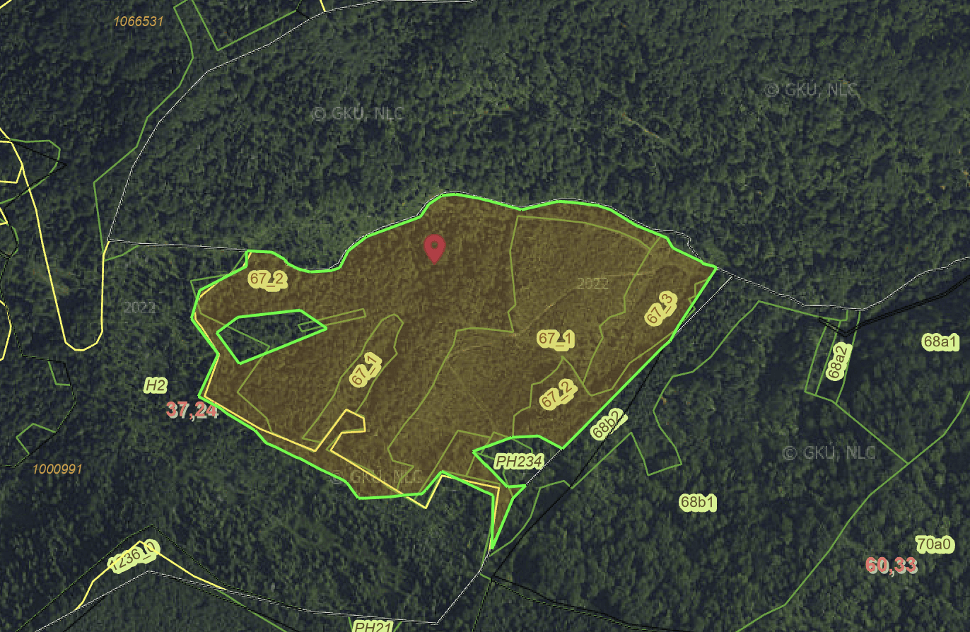 plot for sale, 126,857 m², Legnava, Prešovský Region plot for sale, 126,857 m², Legnava, Prešovský Region