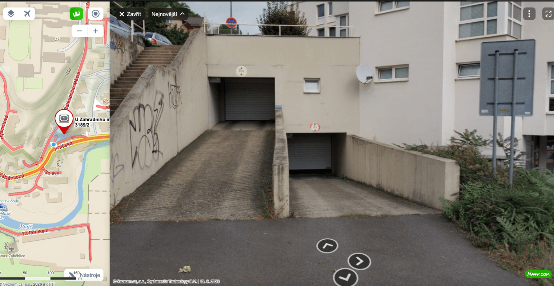 garage to rent, 12 m², U Zahradního města, Prague, Prague garage to rent, 12 m², U Zahradního města, Prague, Prague