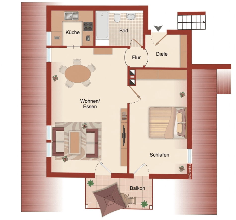 2 bedroom flat for sale, 50 m², Schloßstr. 36, Lauf, Baden-Württemberg 2 bedroom flat for sale, 50 m², Schloßstr. 36, Lauf, Baden-Württemberg