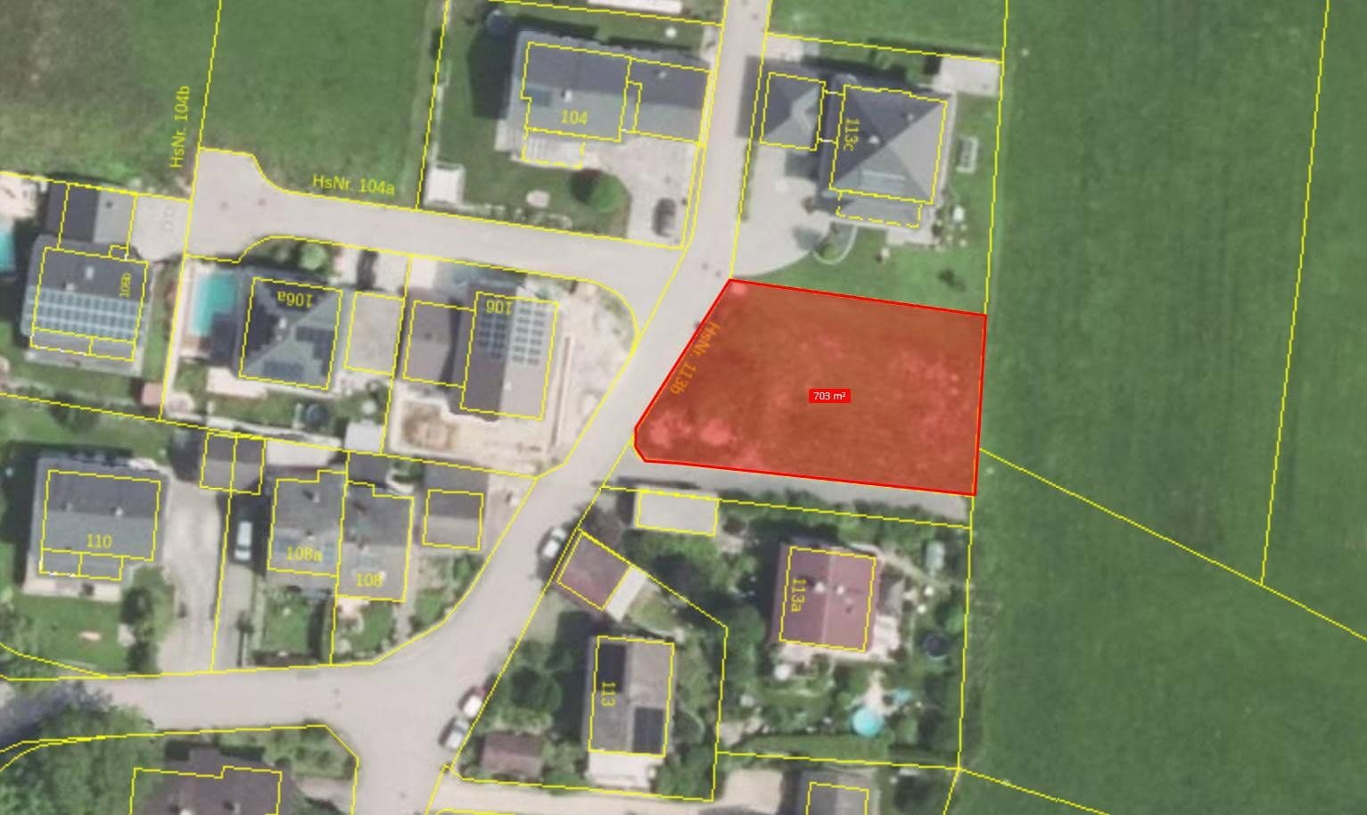 plot for sale, 703 m², Salmanskirchen, Ampfing, Bavaria plot for sale, 703 m², Salmanskirchen, Ampfing, Bavaria